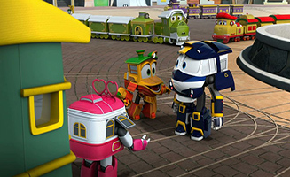 Robot Trains S02E23 Joseph the Sunnyland Bookworm - Don't Stop Running Waterpark Energyball Race