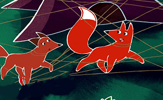 Pablo the Little Red Fox S01E48 A Cub in a Tangle