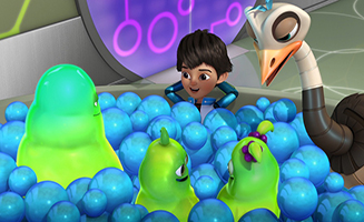 Miles From Tomorrowland S02E02 The Blobbysitters - Astro Cavers