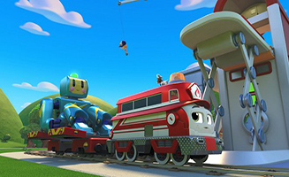 Mighty Express S05E03 A Mighty Windmill - Robot on the Run