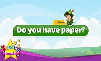 Peter Pan - Do You Have Paper