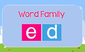 Footstep Phonics - Ed Word Family