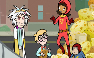 WordGirl S01E23 Mousezilla - Villain School