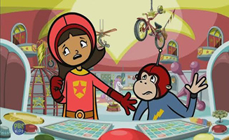 WordGirl S01E26 Bongo Rock - Dr Three Brains