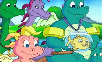 Dragon Tales S03E01 To Fly With a New Friend