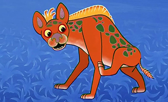 Tinga Tinga Tales S02E32 Why Hyena Has Short Back Legs