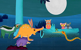 Tinga Tinga Tales S02E39 Why Aardvark Has A Sticky Tongue