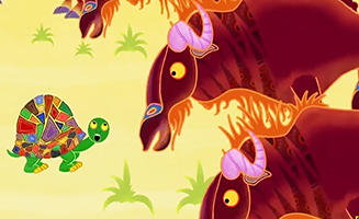 Tinga Tinga Tales S02E29 Why Wildebeest Stampede