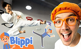 Blippi Learns Taekwondo