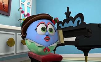 VeggieTales in the City S02E09 Books of the Bible - Monster in the Closet