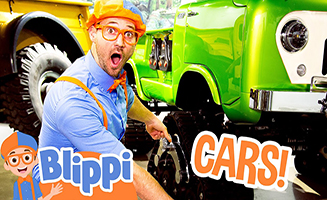 Blippi Colors A Car In Real Life