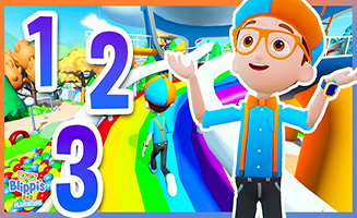 Fun Filled Learning Adventure With Blippi Roblox Learns Numbers