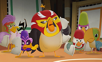 Angry Birds Summer Madness S02E09 Pillow Fight Club