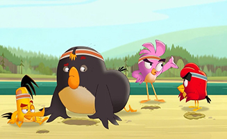 Angry Birds Summer Madness S02E16 Splinter-Camp Games