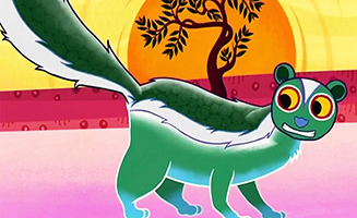 Tinga Tinga Tales S02E47 Why Skunk Smells