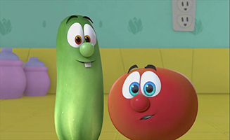 VeggieTales in the City S01E01 Burgers for Sale - Night Phony