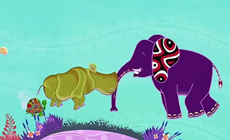 Tinga Tinga Tales S01E21 Why Rhino Charges