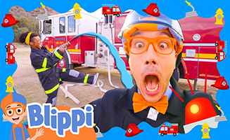 Blippis Fire Truck Song - Sing Along With Blippi To Learn About Fire Trucks