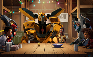 Transformers - EarthSpark S01E03 Moo ving In