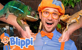 Blippi Meets Reptile Friends At The Aquarium
