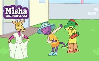 Misha the Purple Cat S01E10 The Camera - The Christmas Tree - Big Sister - The Popcorn