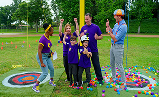 Team Blippi Vs Team Meekah Race To The Finish