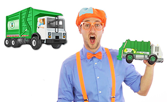 Brand New Blippi Garbage Truck Song