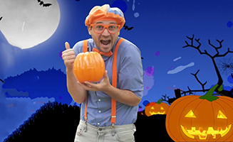 Blippi Makes A Halloween Costume With Minibods