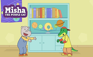 Misha the Purple Cat S01E08 The Soap Bubbles - The Skateboarding Competition - The Fire Engine - Garden Gnome