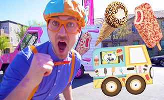 Blippi Makes Ice Cream