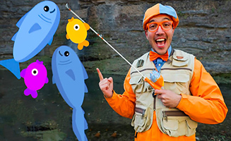 Blippi Goes Fishing