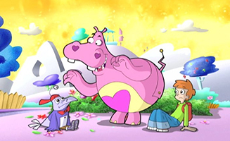 Cyberchase S02E03 Harriet The Hippo And The Mean Green