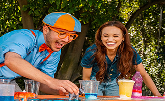 Blippis Colorful Slime Science Experiments With Emily Calandrelli