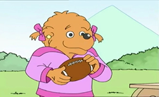 The Berenstain Bears S03E24 The Female Fullback