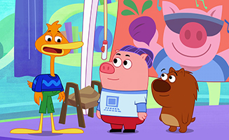 P.King Duckling S01E20 A Day At Hills N Thrills - Chumpkins Big Pig Day