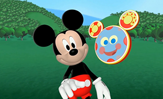 Balloon Race Game With Mickey And Minnie