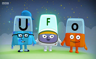 Alphablocks S01E15 Ufo