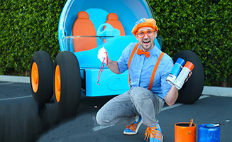 Blippi Mobile Wash Song