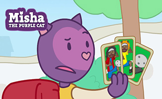 Misha the Purple Cat S01E05 The Storm - Going on an Outing - The Package - The Green Cat