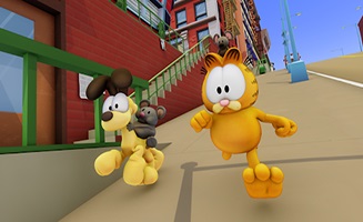 The Garfield Show S02E10 The Bluebird of Happiness - Inside Eddie Gourmand