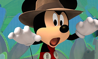 Search For Dinosaurs With Mickey Mouse