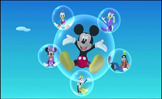 Play The Pop The Bubbles Game With Mickey And Minnie