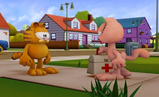 The Garfield Show S01E18 It's a Cat's World - Mailman Blues