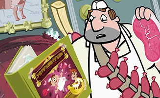 WordGirl S05E02 The Meaty Dimension - The Case of the Copied Mrs Botsford