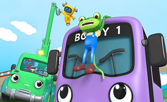 Geckos Garage S01E19 Gecko Is Stuck On Top Of Bobby The Bus