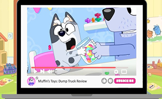 Bluey Minisodes S01E06 Muffin Unboxing