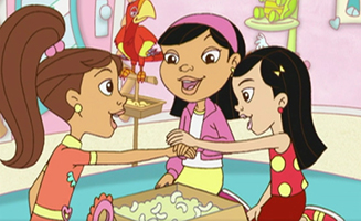 Maya and Miguel S02E13 The Cheery Chipper Cupid Sisters