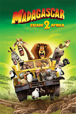 دانلود کارتون Madagascar: Escape 2 Africa 2008