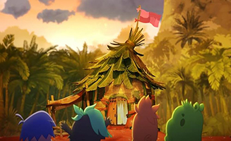 Angry Birds Mystery Island S01E02 Gim Mia Shelter