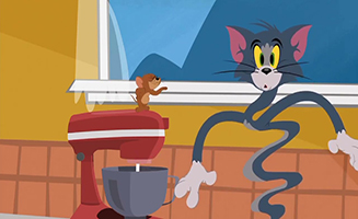 The Tom and Jerry Show S01E25 Dinner is Swerved